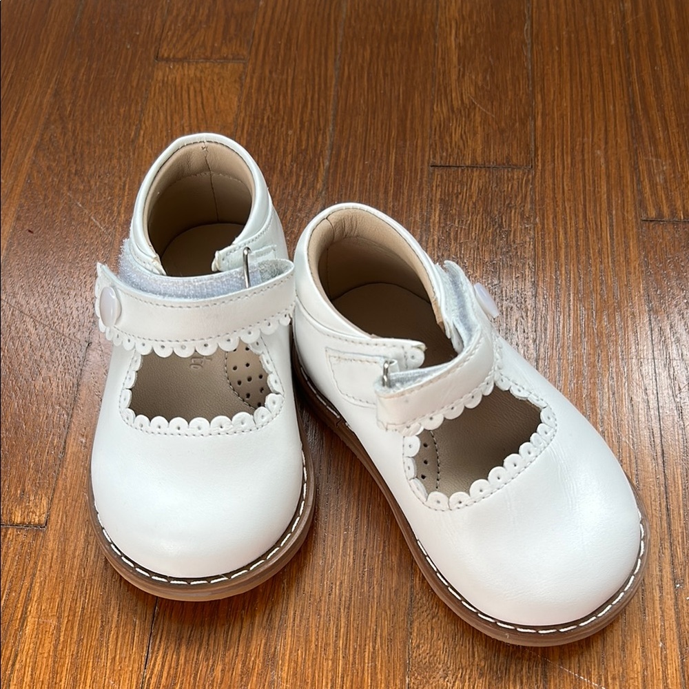 Classic White Kids Mary Jane Shoes